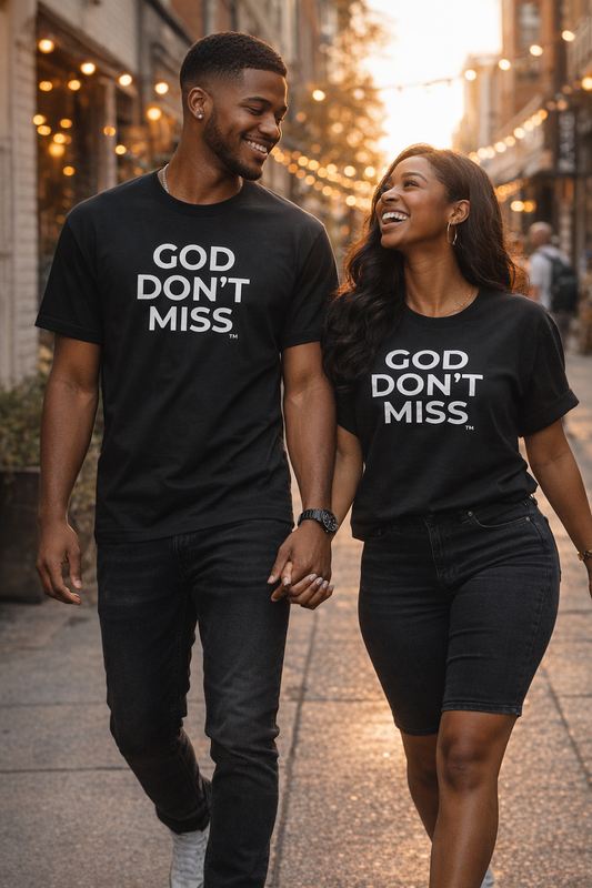 God Don’t Miss™ | Faithful Devotion Tee