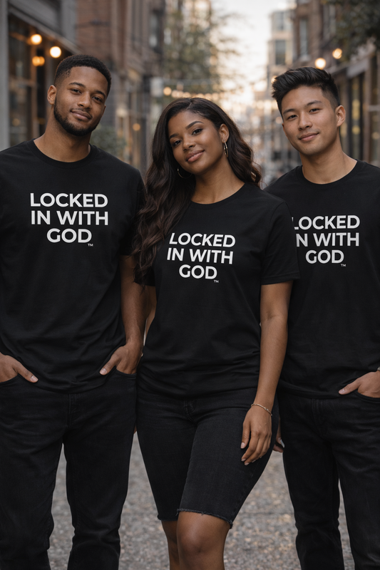 Locked In With God™ | Faithful Devotion Tee